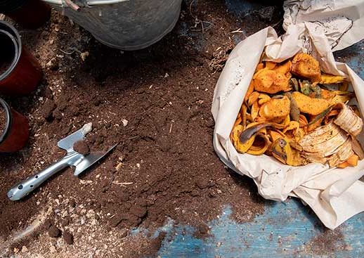 Taller sobre compost y reciclaje orgánico en Escuela Verde